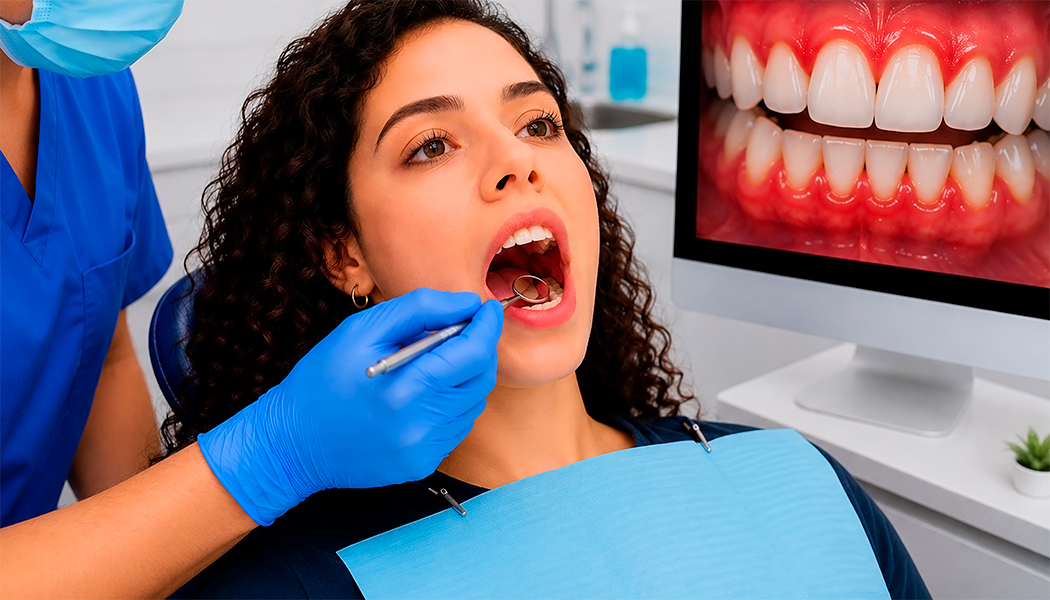 Encías inflamadas o enrojecidas - Cuidado periodontal