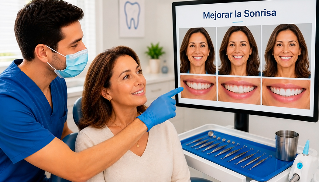 Mejorar la apariencia de la sonrisa - Odontología estética