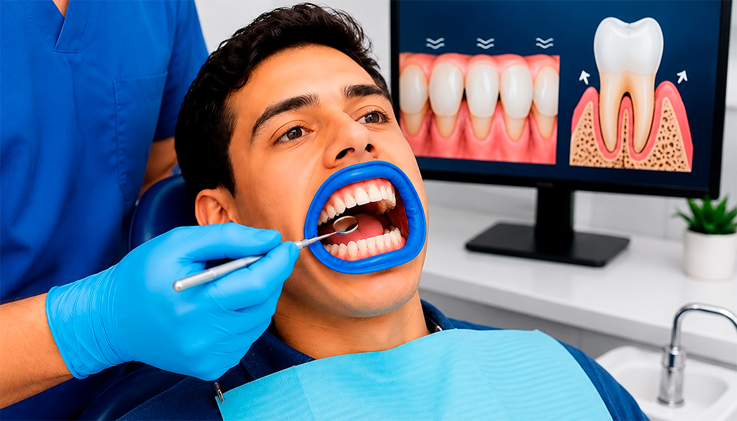 Movilidad dental o retracción de encías - Cuidado periodontal