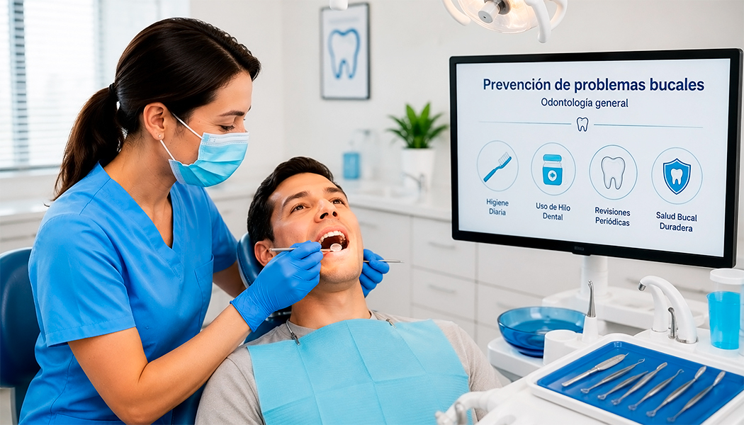 Prevención de problemas bucales - Odontología general