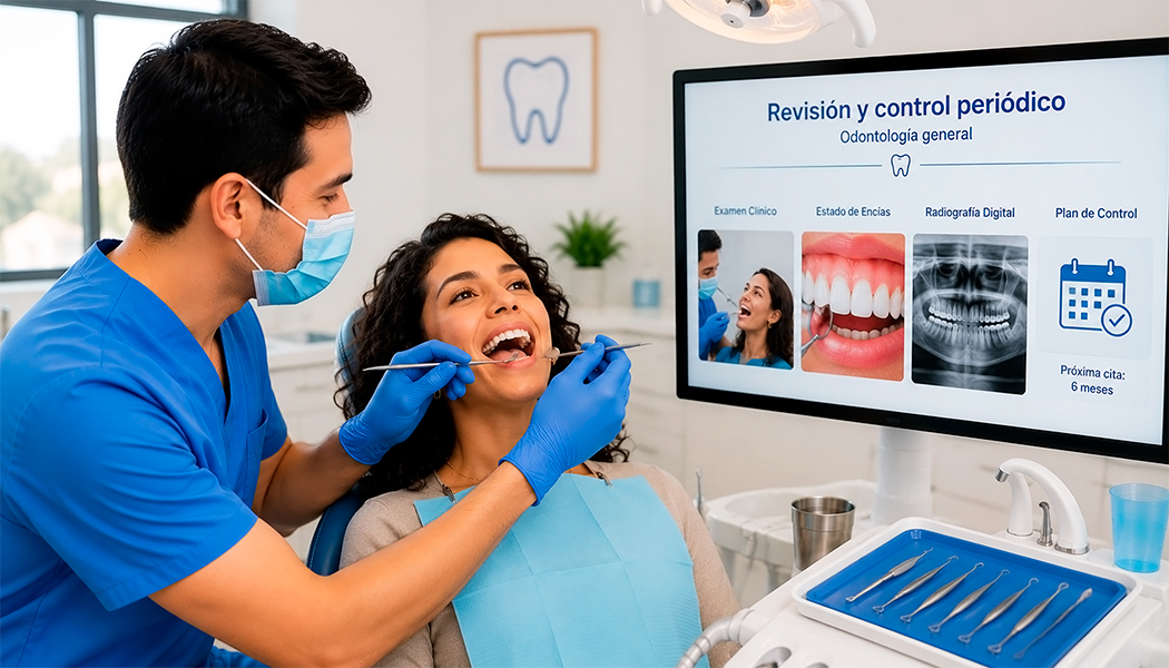 Revisión y control periódico - Odontología general