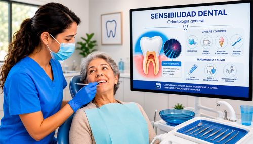 Caries o sensibilidad dental - Odontología general