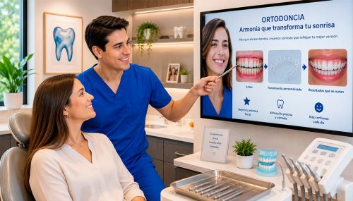 Deseo de mejorar la estética de la sonrisa - Ortodoncia