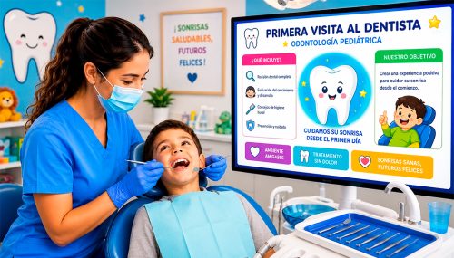Primera visita al dentista - Odontología pediátrica