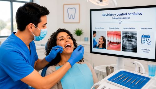 Revisión y control periódico - Odontología general